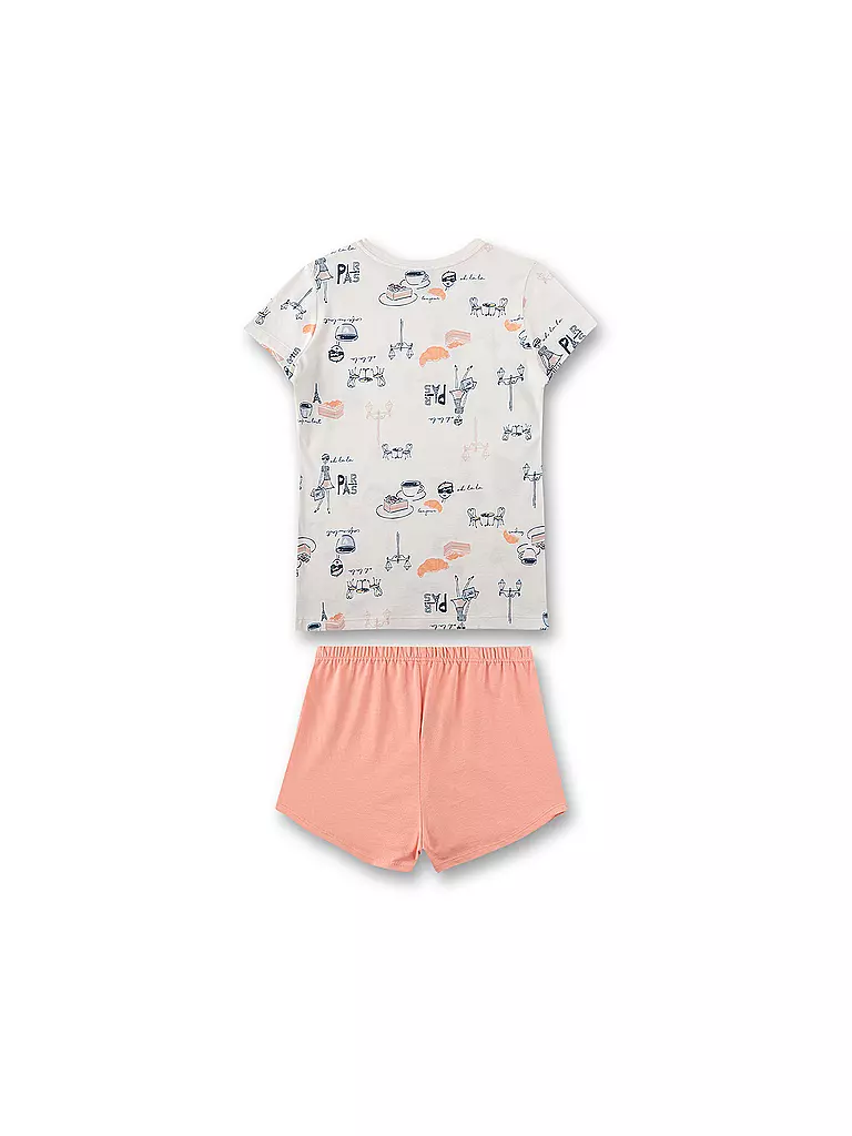 SANETTA Mädchen Pyjama creme