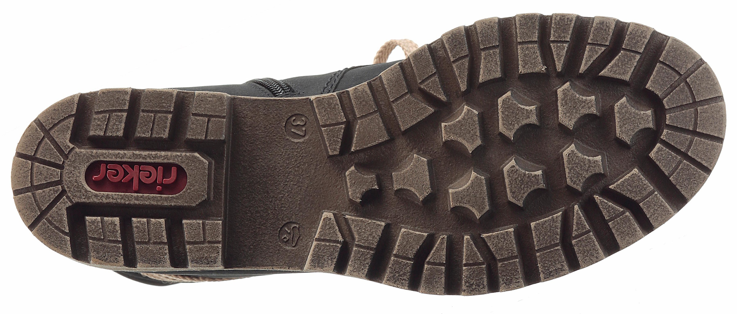 Rieker Winterboots  , Winterboots, Warmfutter, mit schaftumspielender Schnürung
