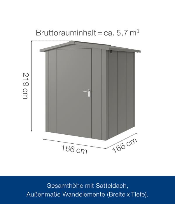 Hörmann Metallgerätehaus Juno JSD2 L-Sk