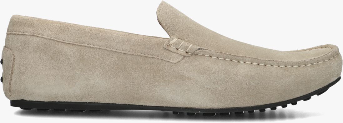 beige stefano lauran mocassins 2 gesp bio slipper