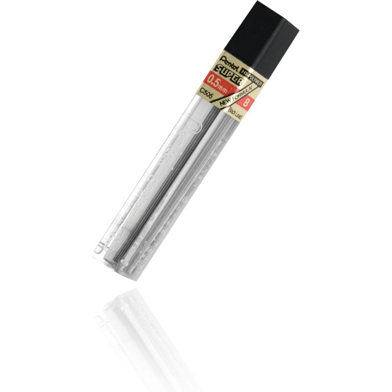 Mine pentel 0.5mm b étui 12 unités