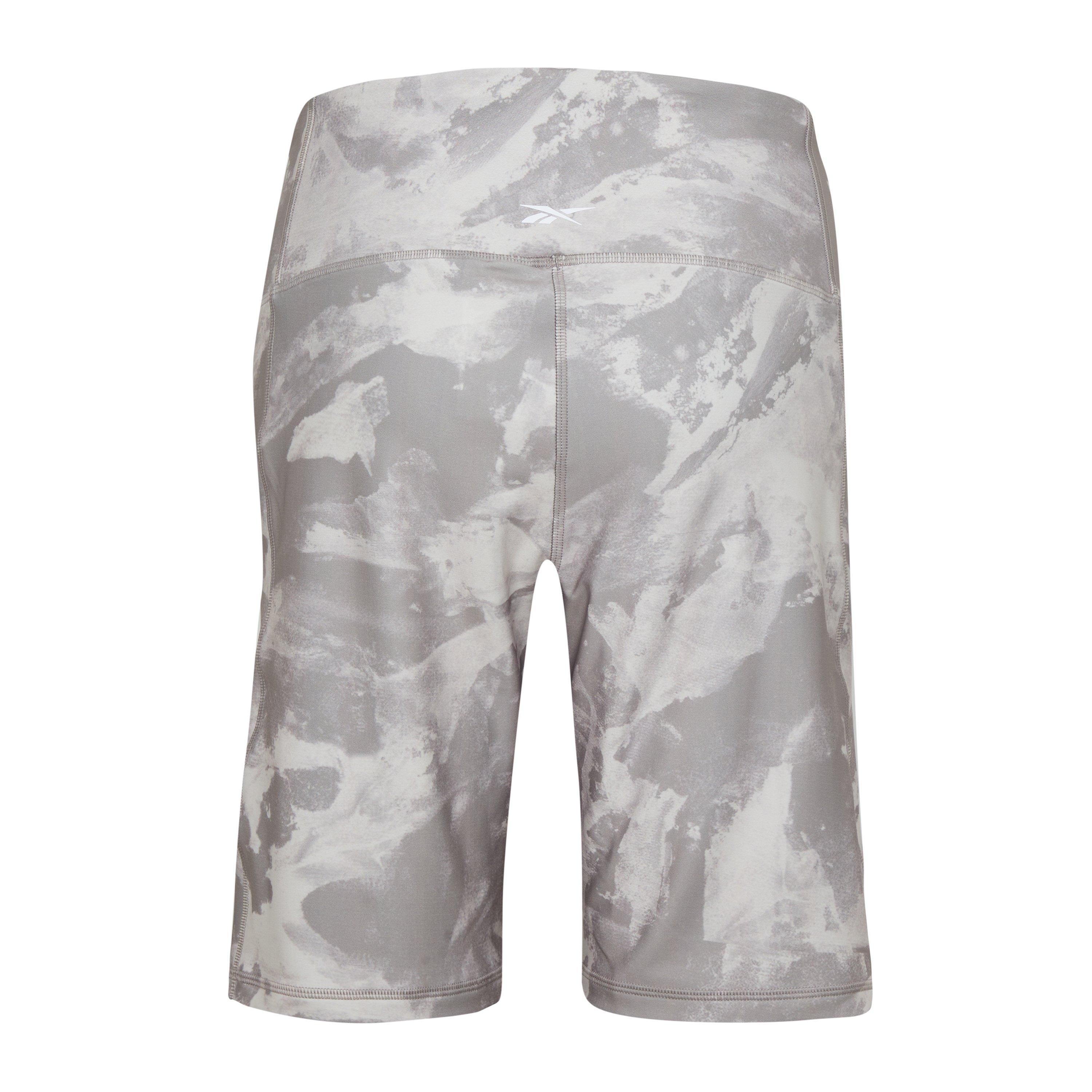 Reebok Yoga Graphic High Rise Shorts Womens Cycling Short