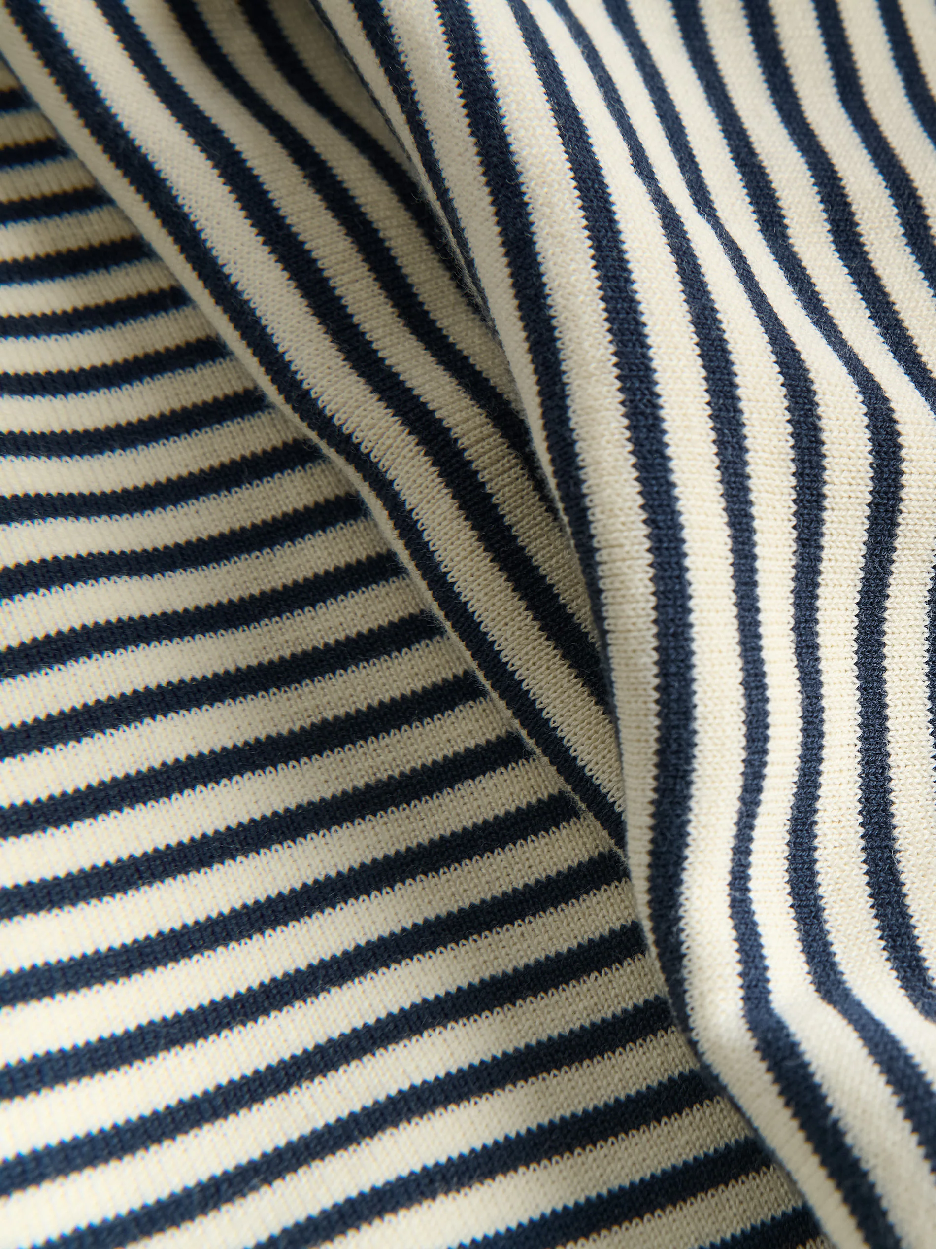 Gestreiftes Baumwoll-Longsleeve