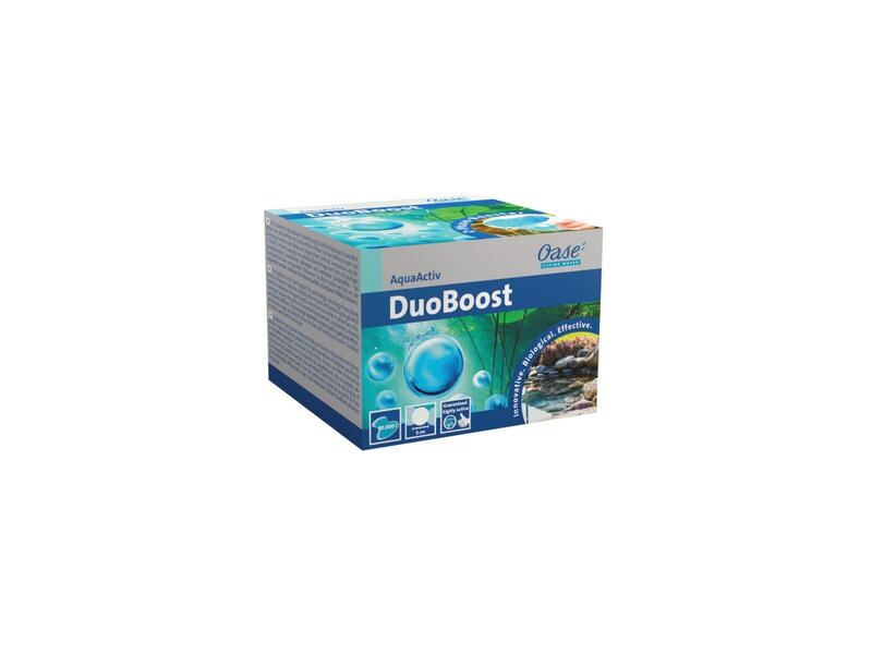 OASE Wasseroptimierer DuoBoost 250 ml Teichwasseroptimierer zur dauerhaften Stabilisierung der Qualität Ihres Gewässers