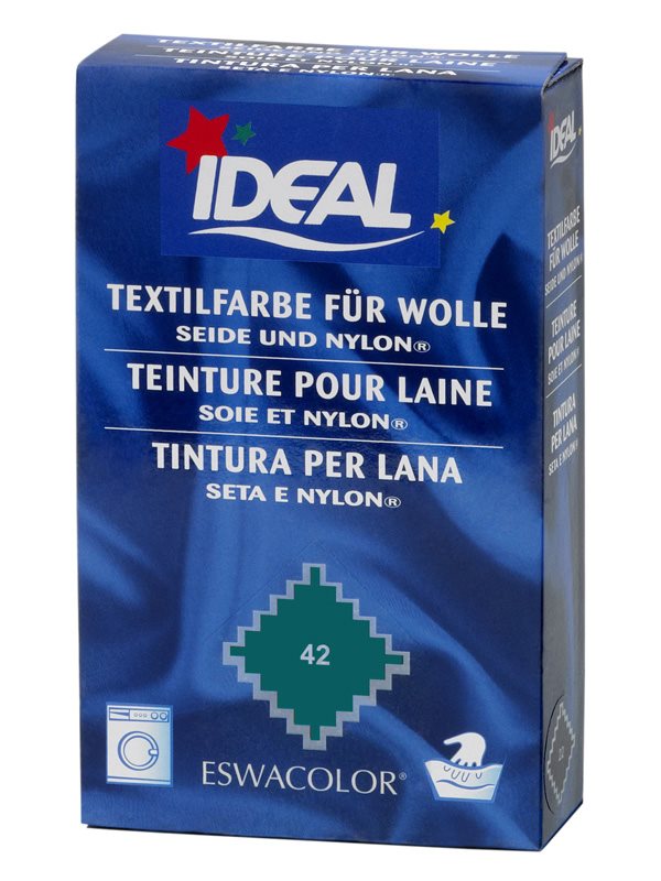 IDEAL Wolle Color<br>30 g, Pulver, No42 dunkelgrün