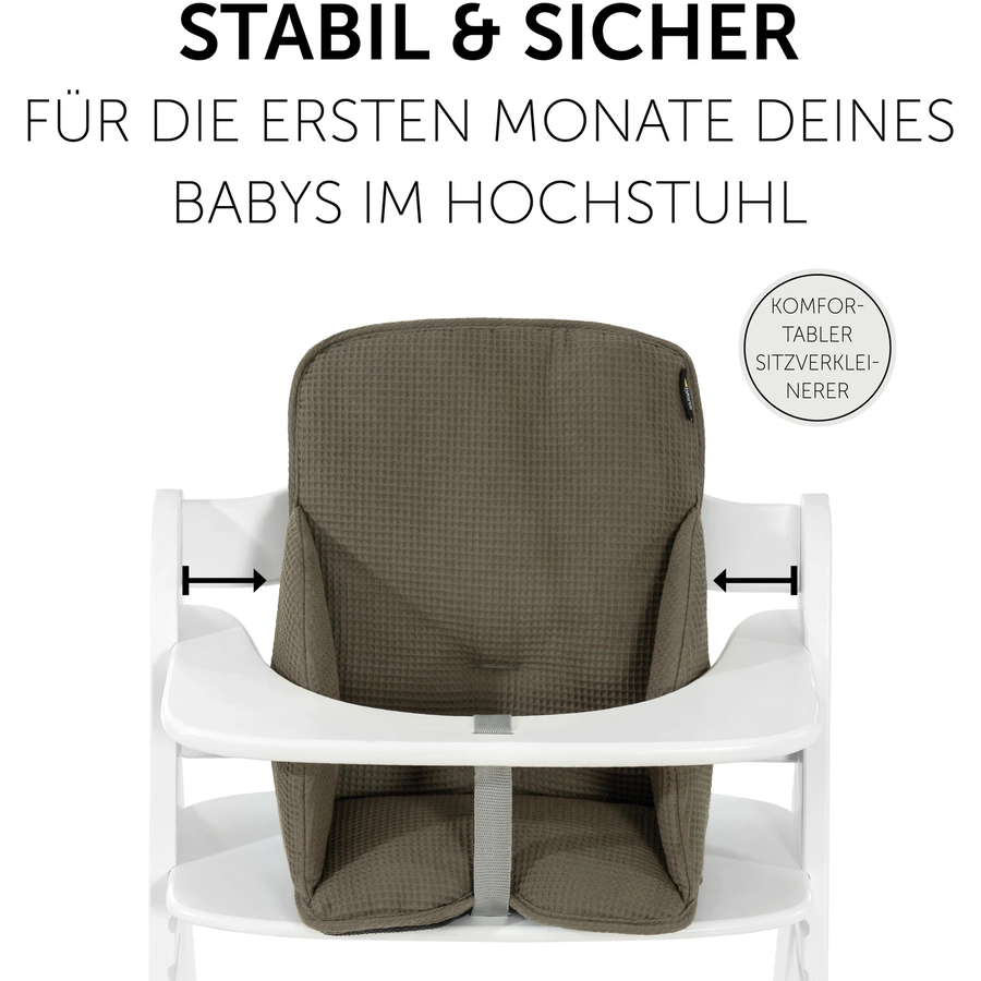 hauck Hochstuhlauflage Alpha Cosy Select Waffle Piqué Olive