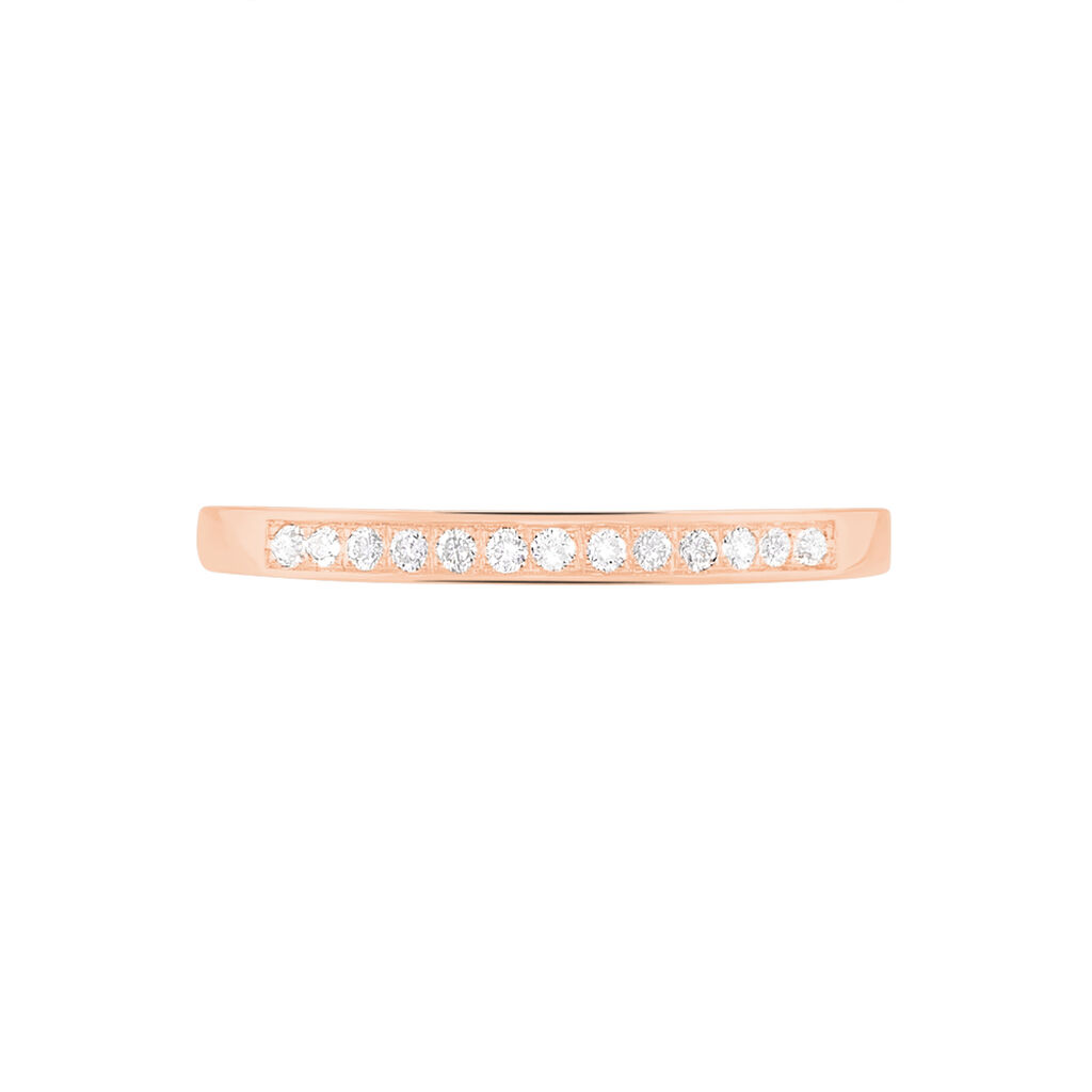 Alliance Rhea Or Rose Diamant