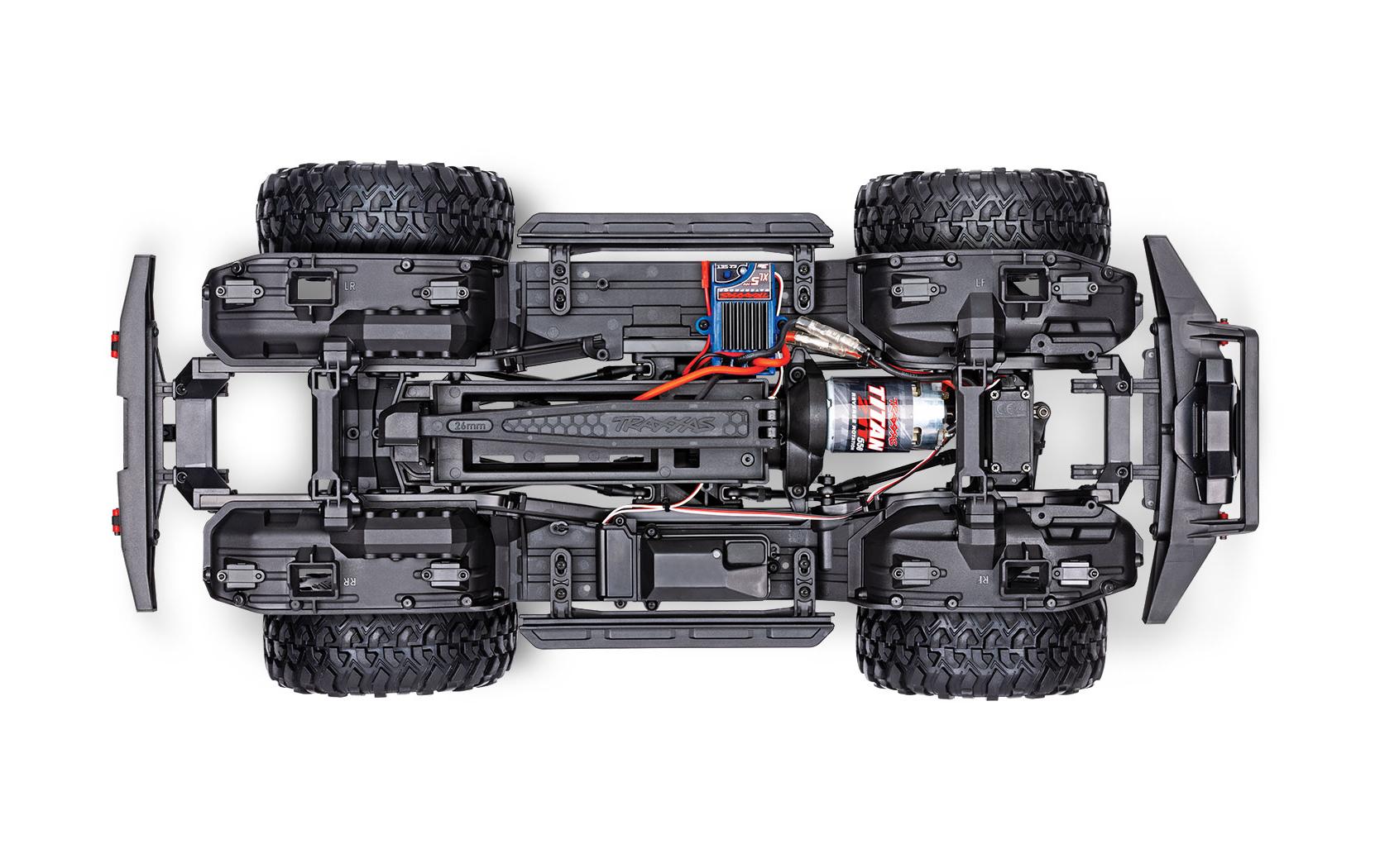 Scale Crawler TRX-4 Sport High Trail Rot, ARTR 1:10<br>Rockcrawler mit Portalachsen und extra hoher Bodenfreiheit