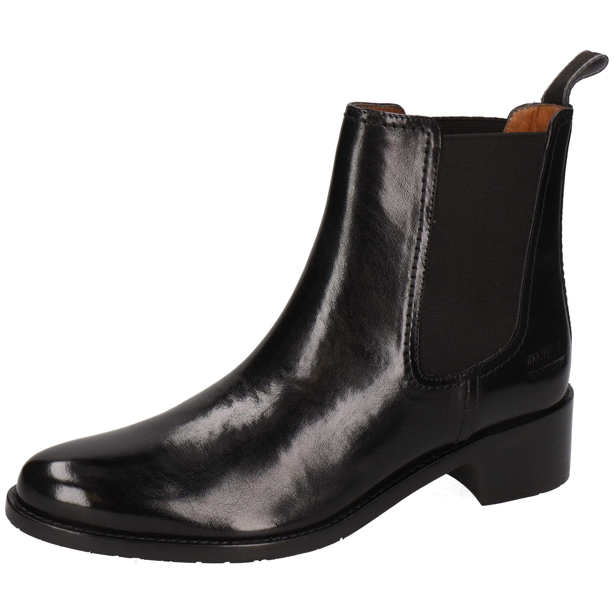 KAYA 1 - Bottes à talon bottier | Noir