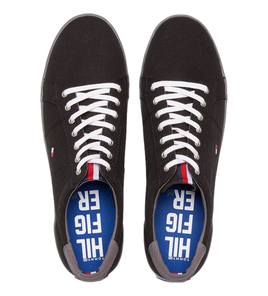 Tênis Tommy Hilfiger H2285ARLOW 1D preto e branco