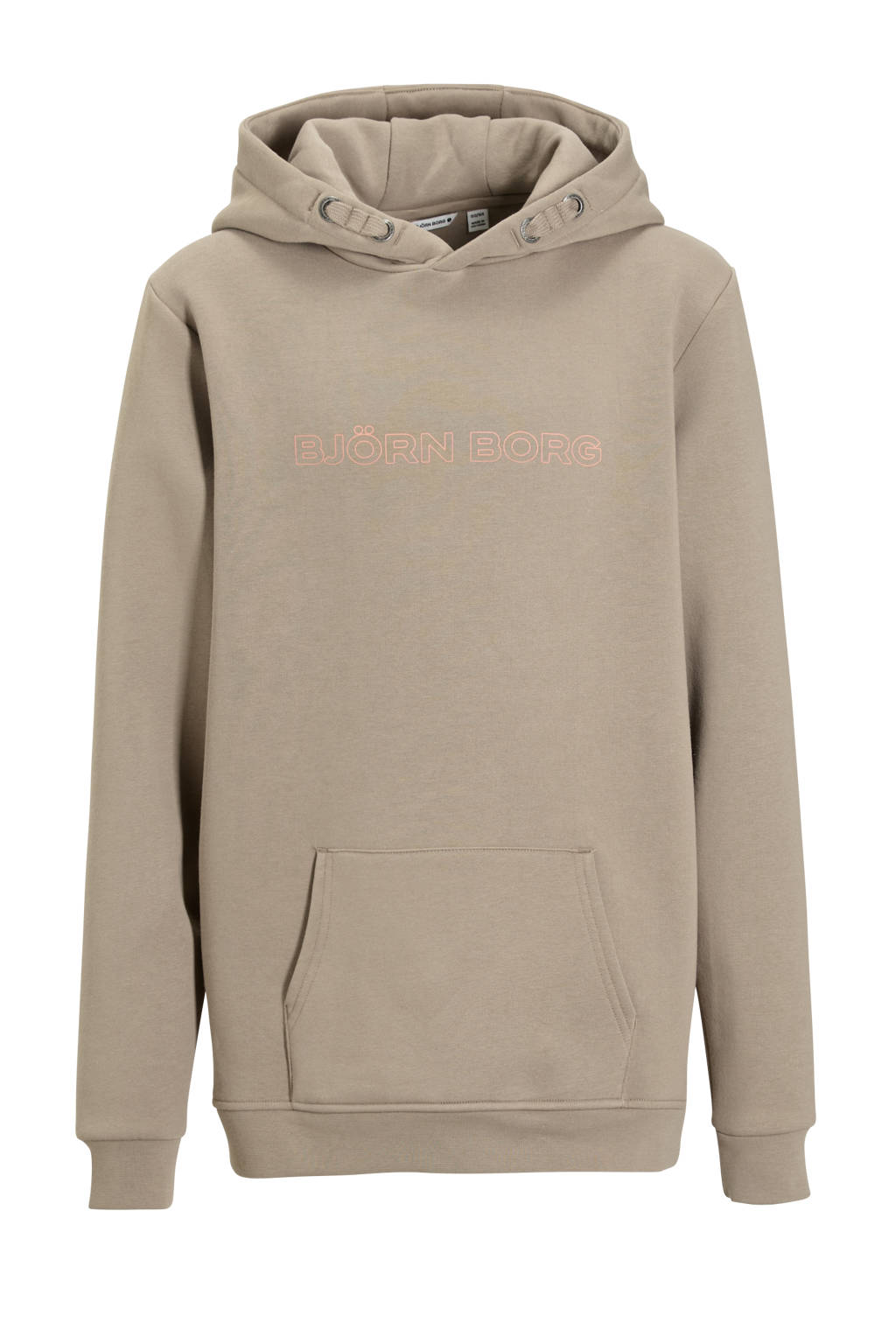 Björn Borg hoodie met logo grijs