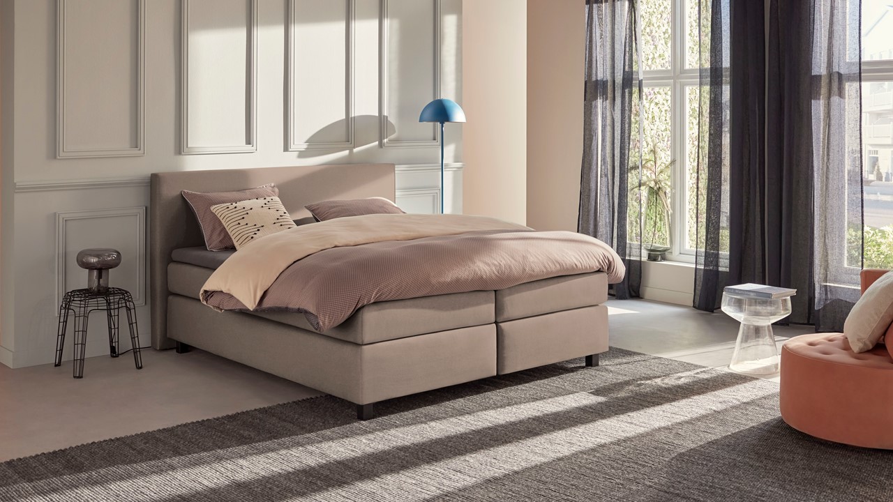 Boxspring Autentik Tunn beige