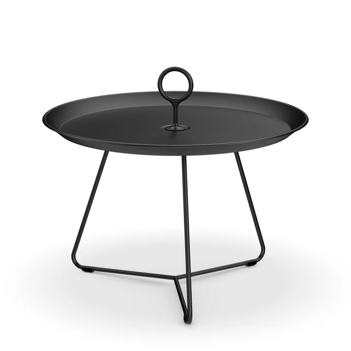 HOUE - EYELET Beistelltisch, Ø 57,5 cm, schwarz