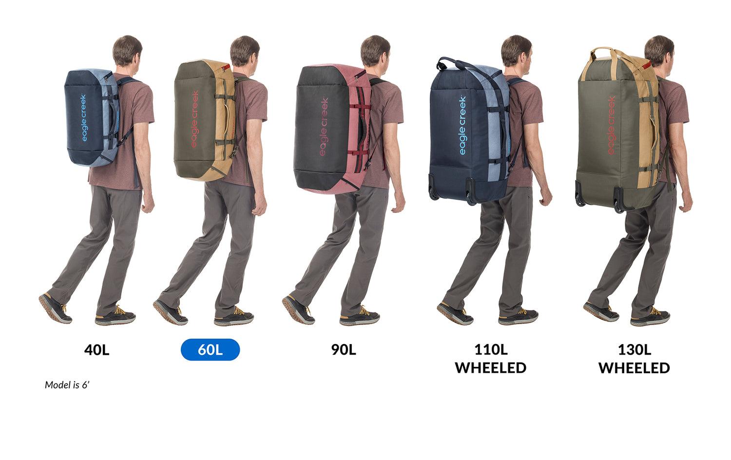 Duffle Bag Cargo Hauler 60 l Rot<br>Wasserabweisender Dufflebag