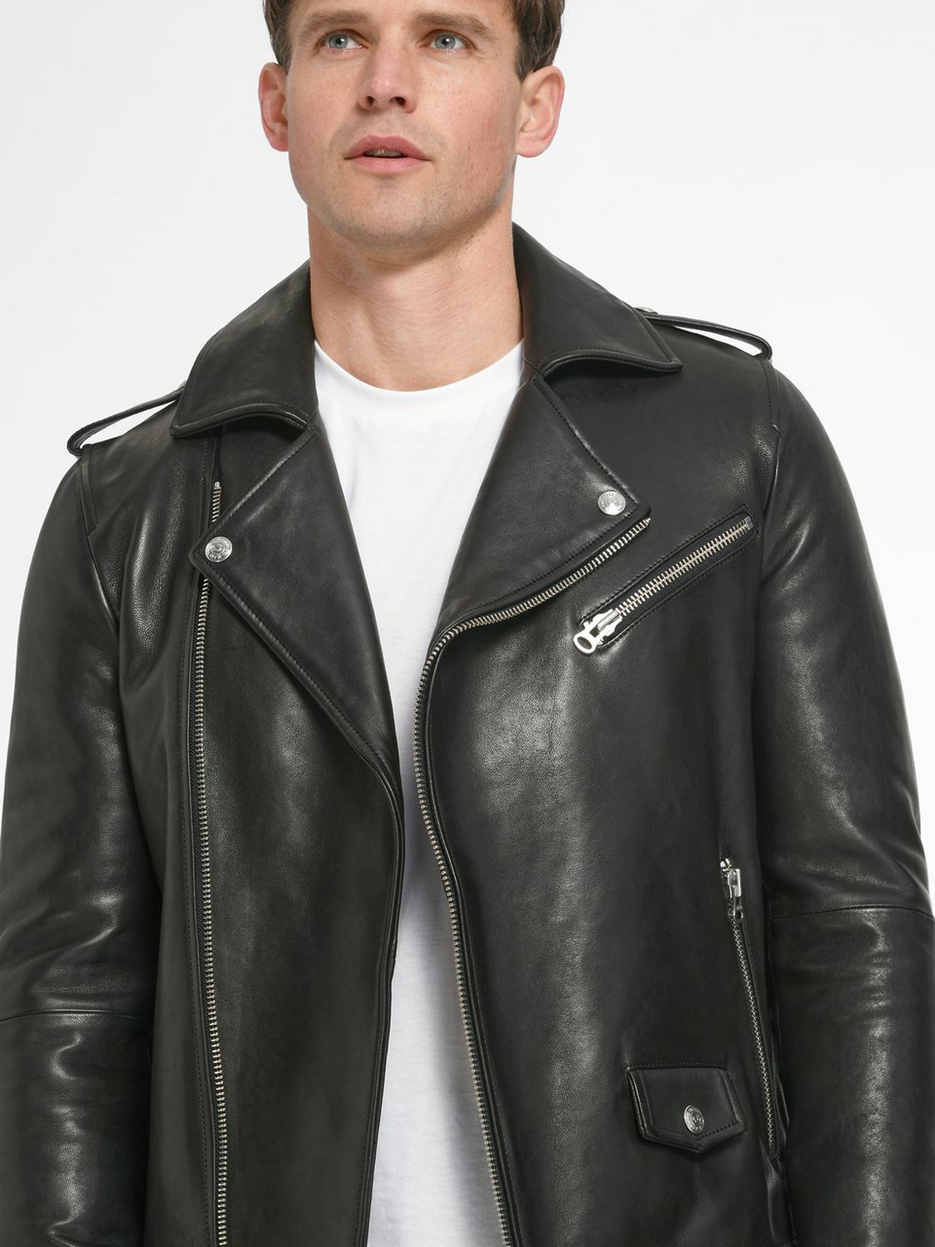 Lederjacke
