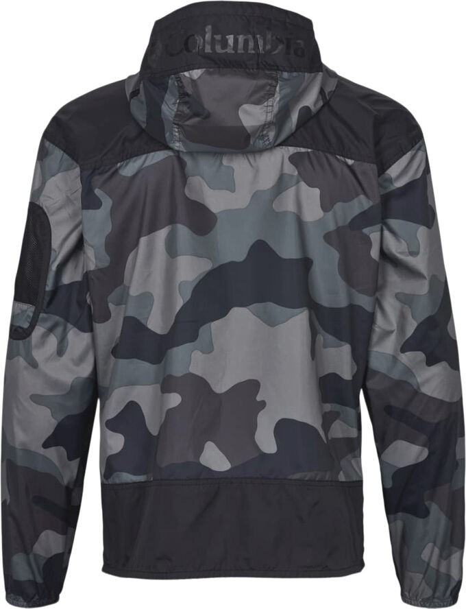 Columbia challenger windbreaker Black mod camo print, black