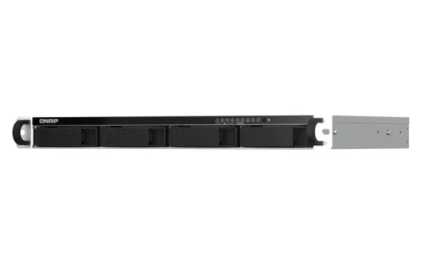 QNAP TS-464eU - NAS-server - 4 bays - rackversion - SATA 6Gb/s - RAID 0, 1, 5, 6, 10, JBOD - RAM 8 GB - 2.5 Gigabit Ethernet - iSCSI support - 1U