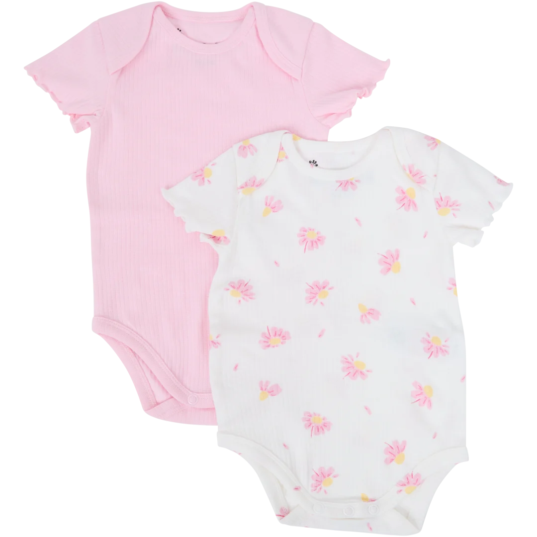Hoodadoo rompers Extra Soft Maten 50 - 92 | 2 stuks | diverse kleuren