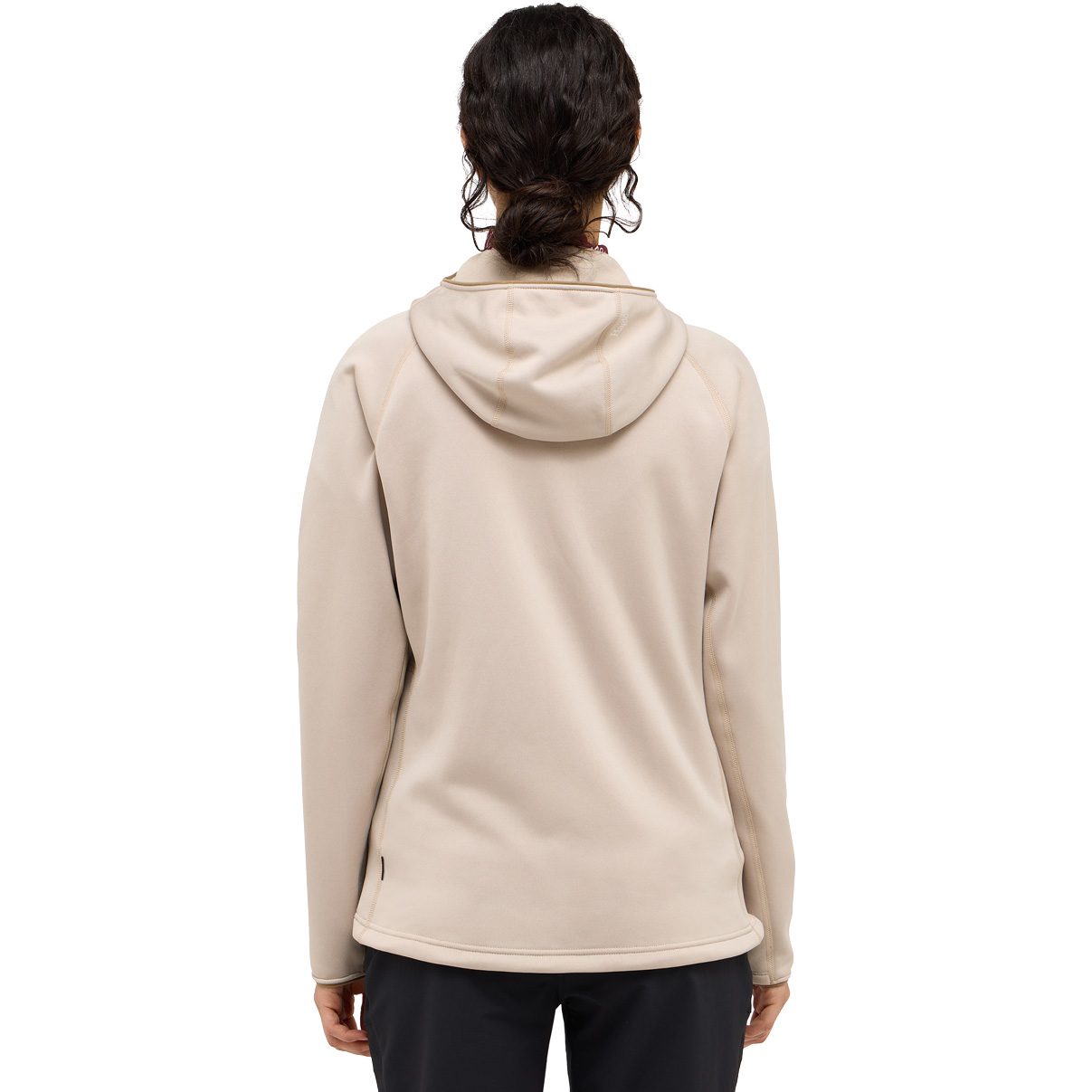 Haglöfs Magma Mid Hood Fleecejacke Damen chalk beige