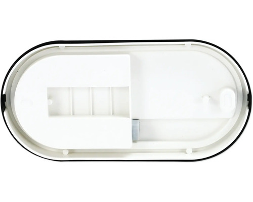 LED plafondlamp IP54 14W 1600 lm 4000K 20,5x10,5 cm + 1x wit + 1x zwart frame