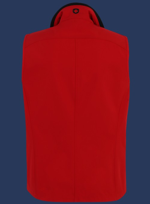 Alpinus Vest DynashellAquaLight, Red