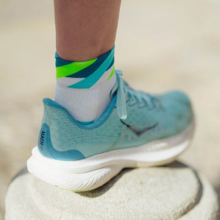 Incylence Unisex Strømper Running Loops Short Socks Hvid