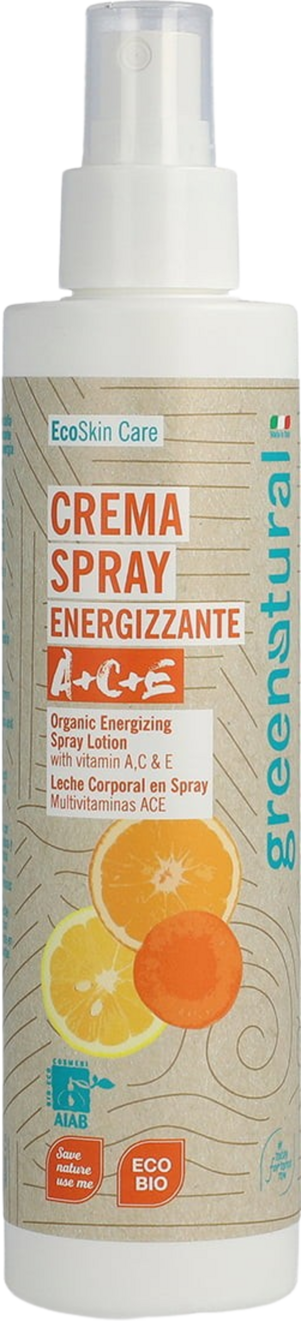 greenatural  Körpercreme-Spray ACE Mutlivitamin, 200 ml