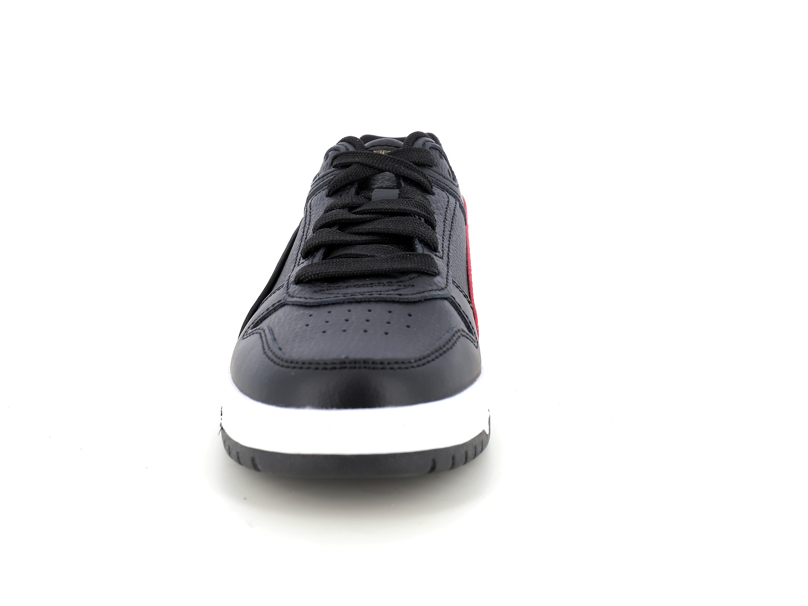 Puma-387350 Matières combinées Noir Rouge