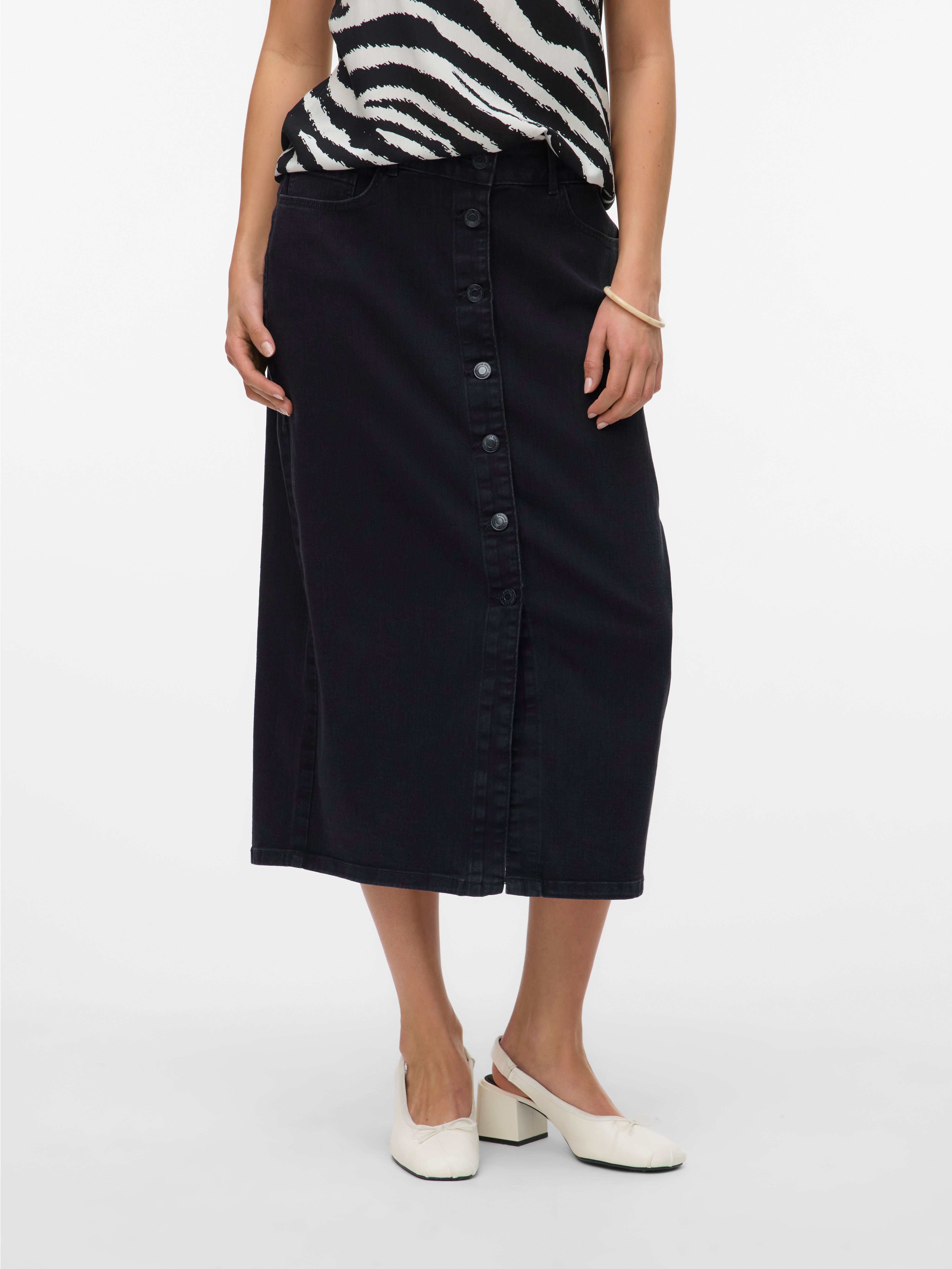 VMNATTY Mid waist Midi-rok