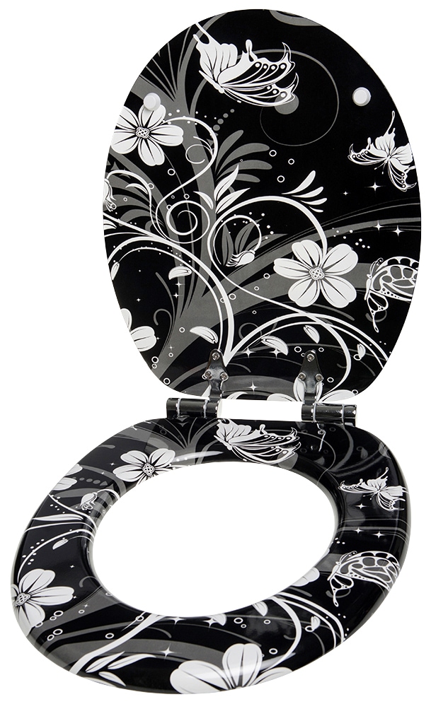 Sanilo WC-Sitz »White Flower« mit Absenkautomatik