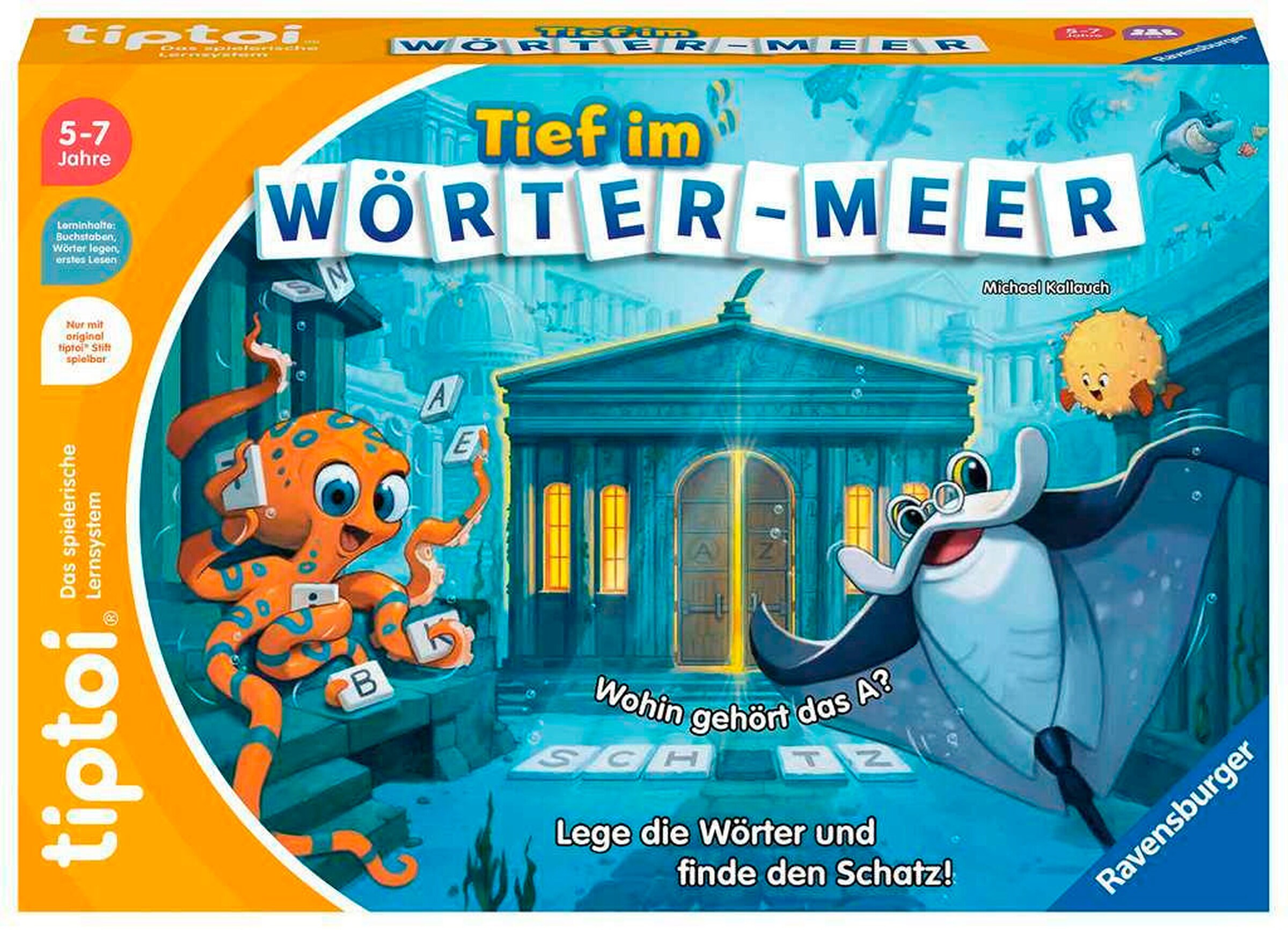 Ravensburger - TIPTOI Tief im Wörter-Meer