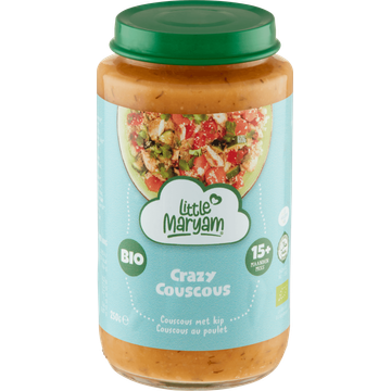 Little Maryam Bio Crazy Couscous Couscous met Kip 15+ Maanden 250 g