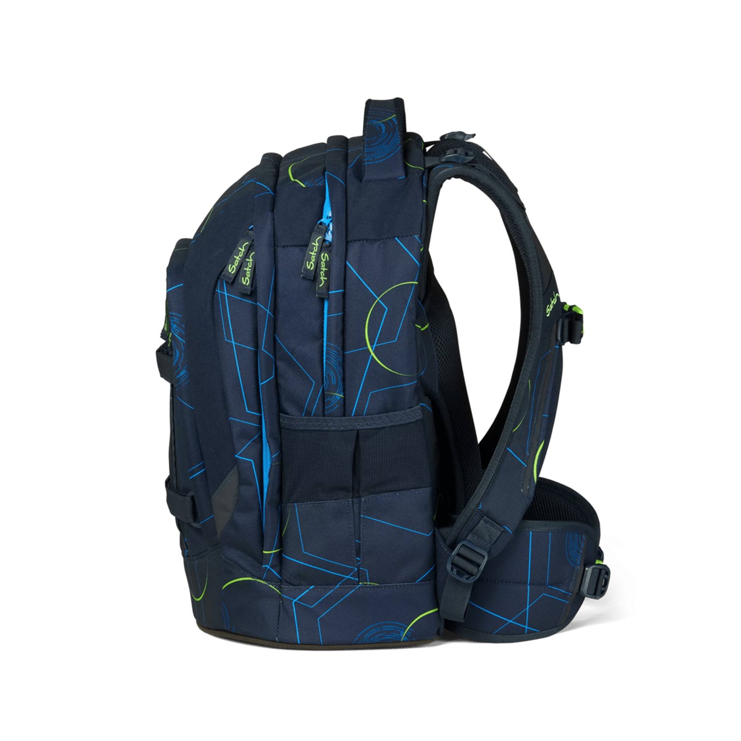Satch Pack School Backpack blue tech