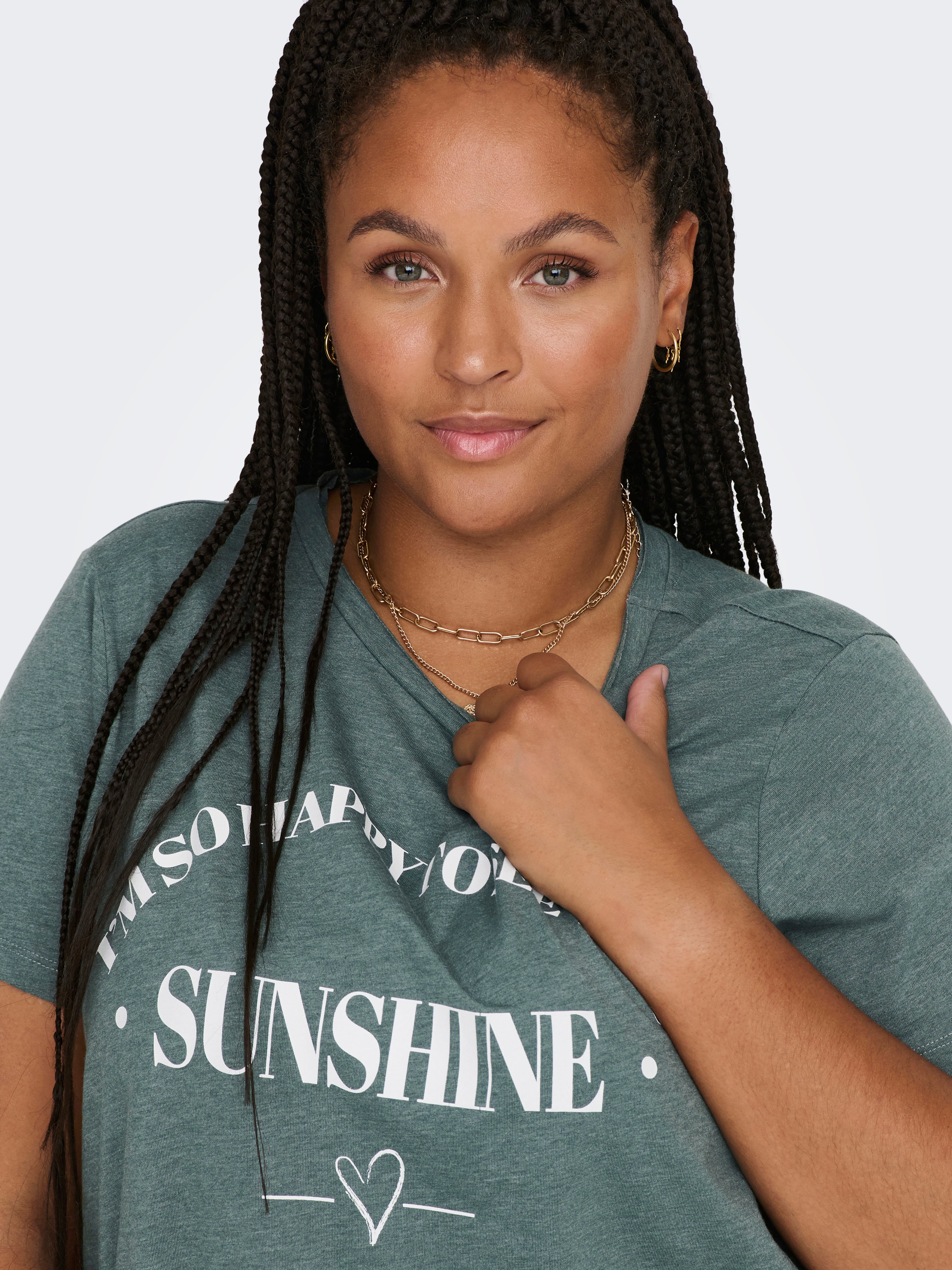 CARNEWLIA T-shirt Balsam Green