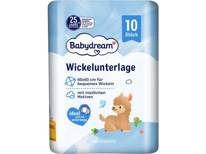 Babydream Einweg-Wickelunterlage 3x 10 Stück Wickelunterlage Einweg 3x 10 Stück