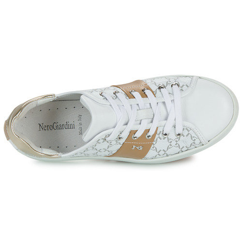 NeroGiardini - E409954D - Blanc / Cognac / Doré