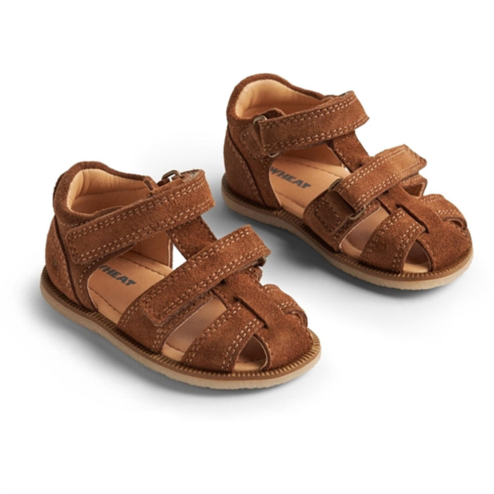 Sandal Closed Toe Baya Cognac - Wheat||Wheat Footwear → Luksusbaby.dk