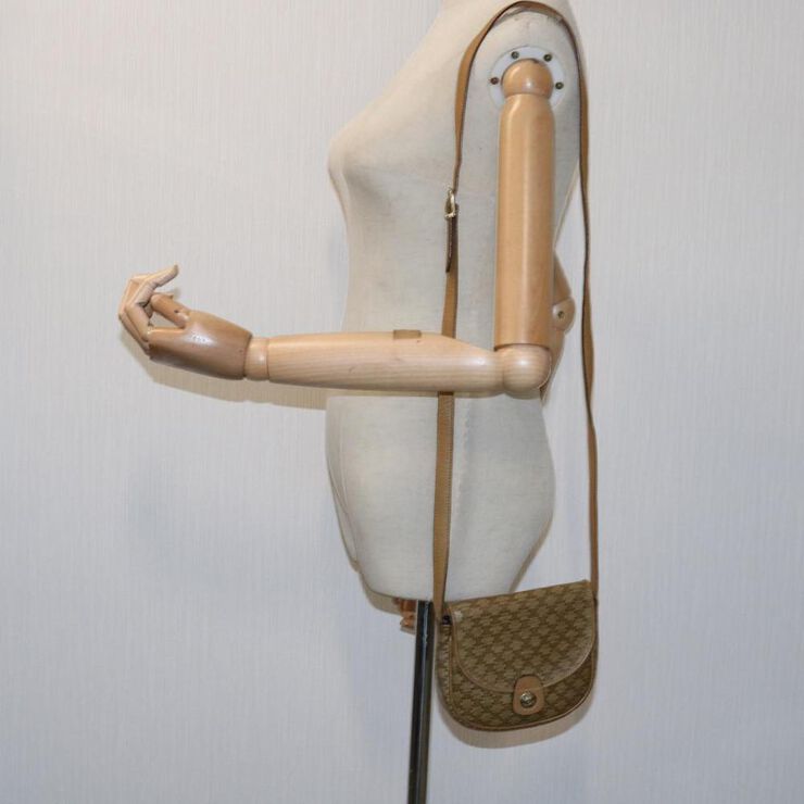 Celine Vintage Celine Shoulder Bag Beige