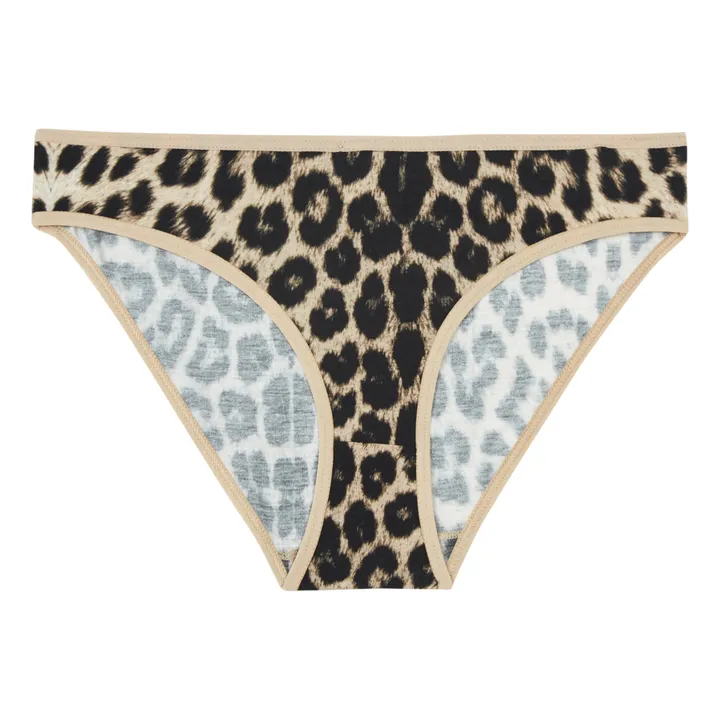 Baserange Culotte Bell Bamboo Lyocell | Léopard