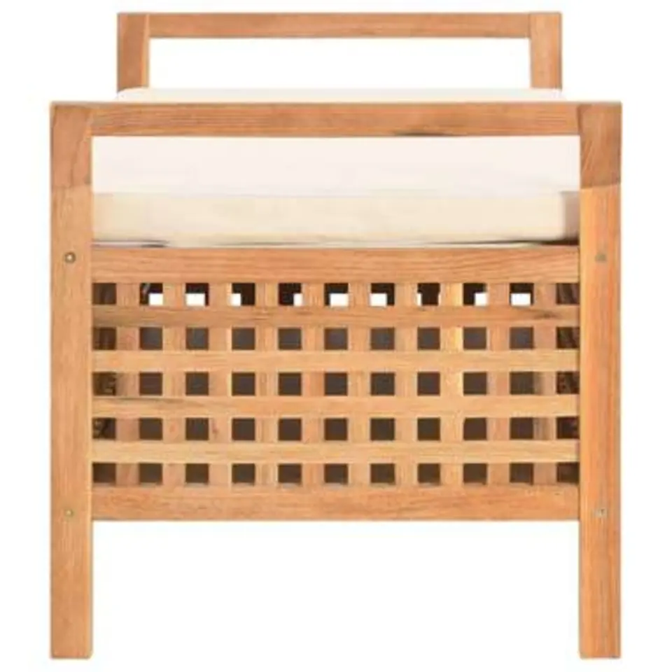 vidaXL - Bank - Bruin - Hout - 93 x 49 x 49 cm