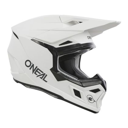 Casque cross O'Neal 3SRS - SOLID V24 2024 - Blanc