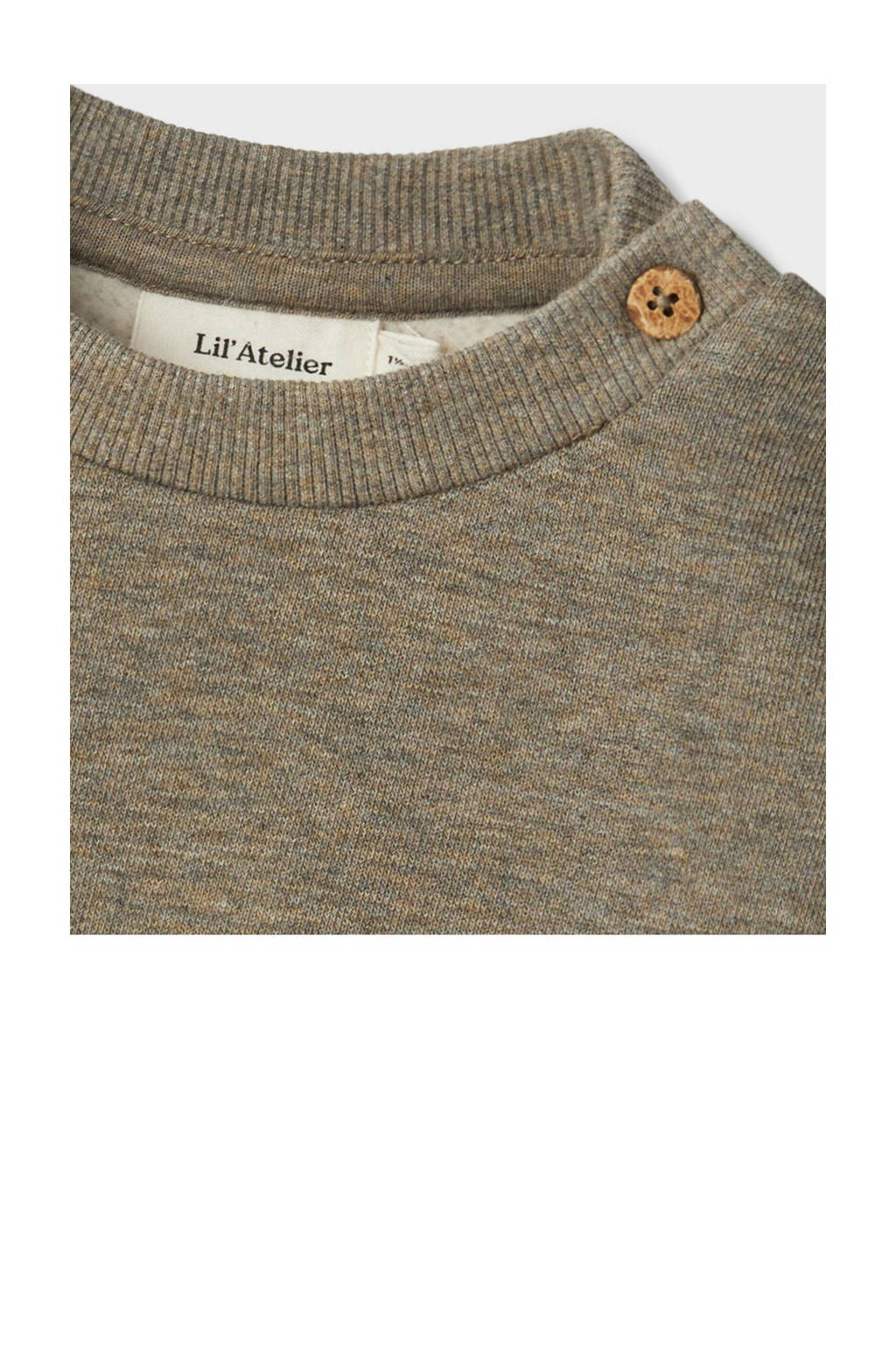 LIL' ATELIER sweater bruin