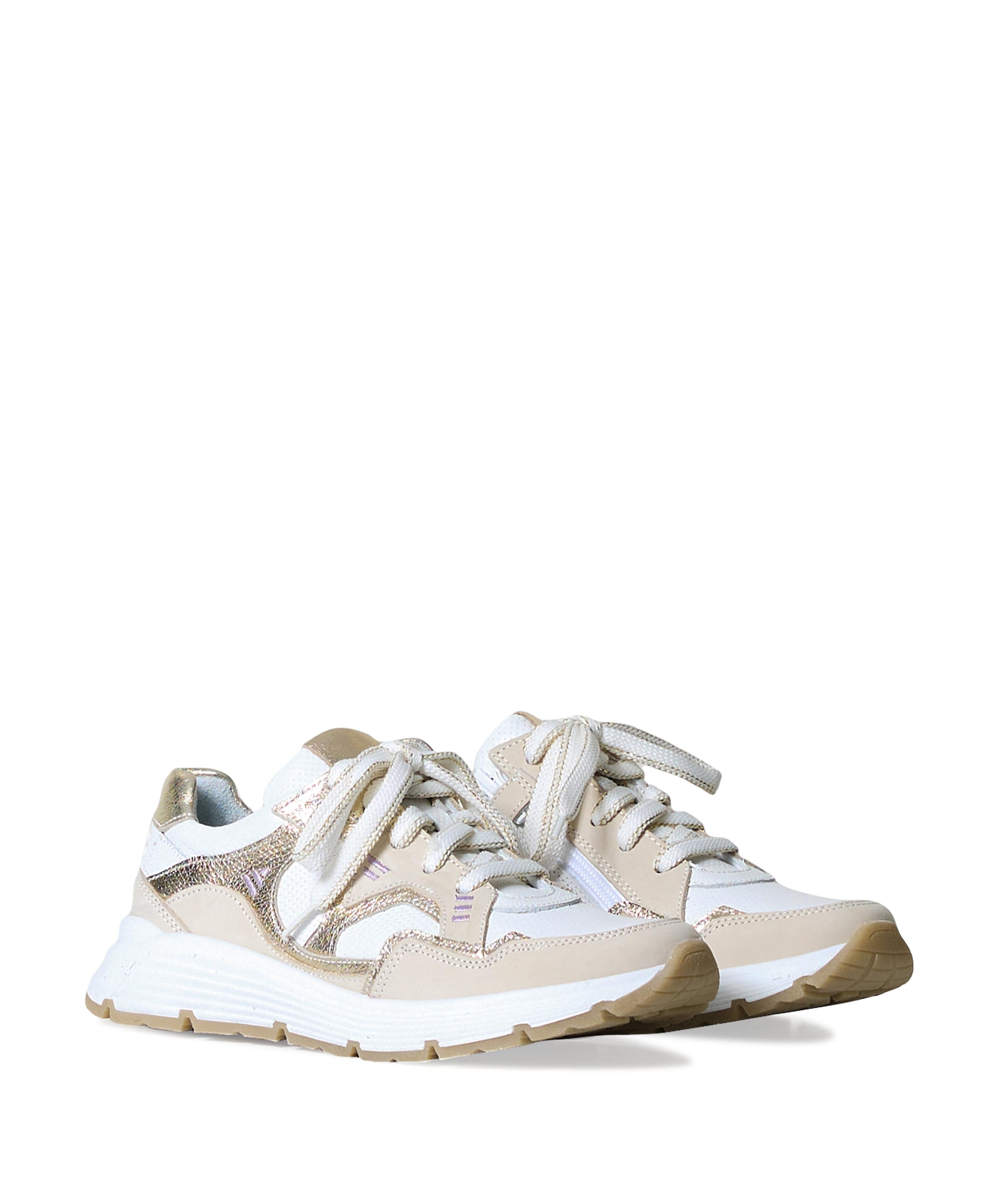 Twins Puck meisjes sneakers wit