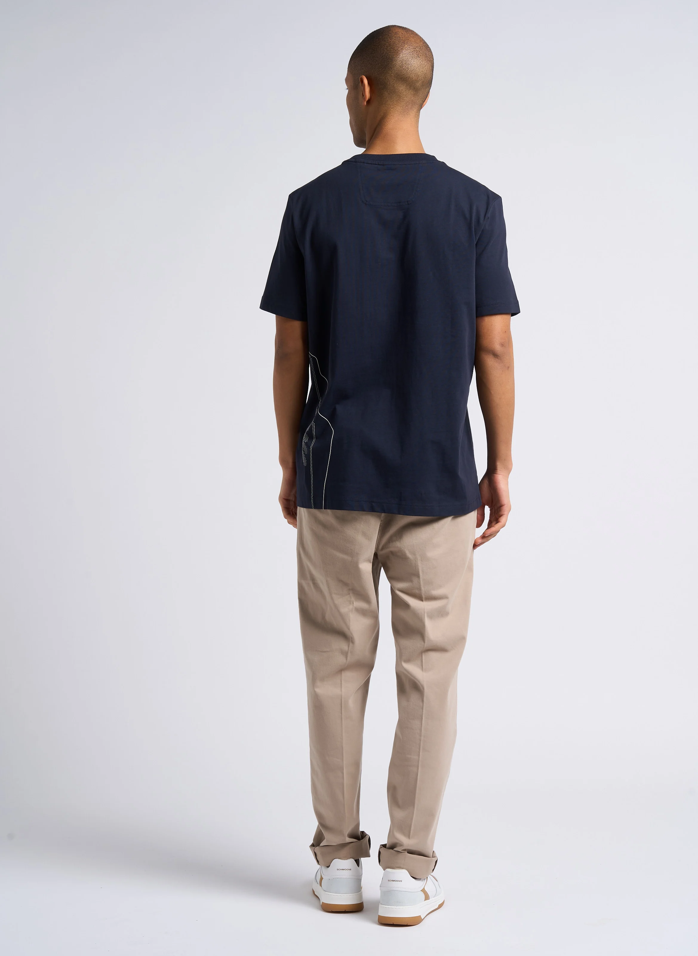 Pantalon à pinces regular-fit en coton | Beige