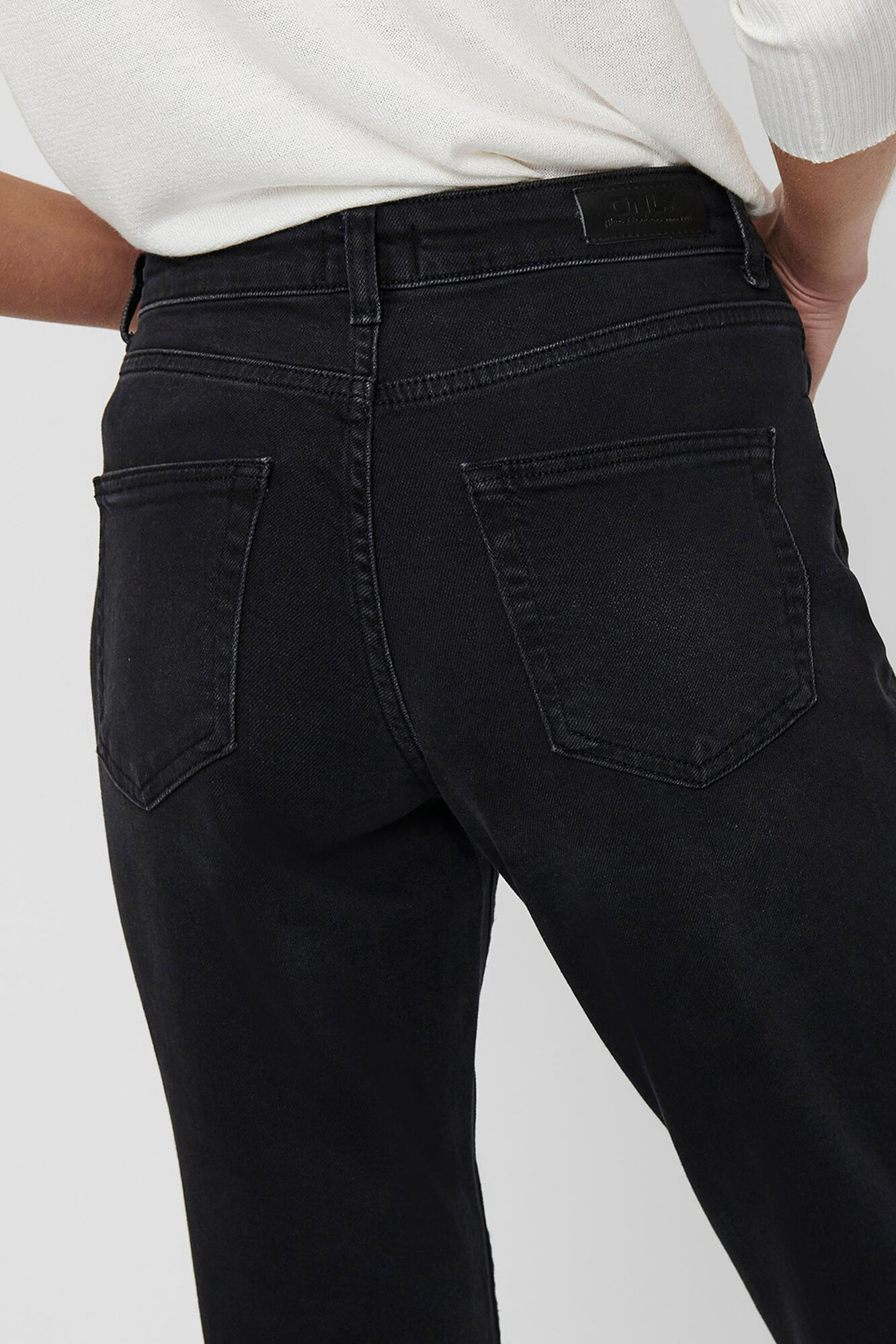 Calça jeans reta