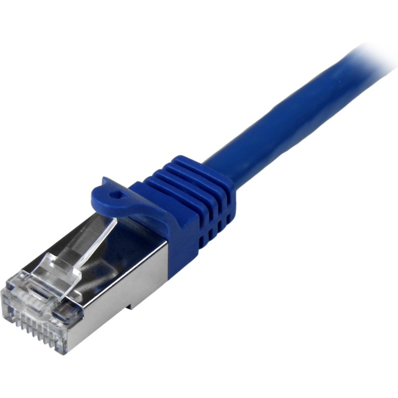 StarTech.com N6SPAT2MBL câble de réseau Bleu 2 m Cat6 SF/UTP (S-FTP)