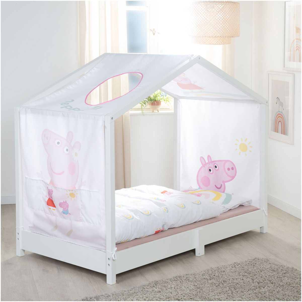 robaroba   Hausbettbezug 70x140cm Peppa Pig