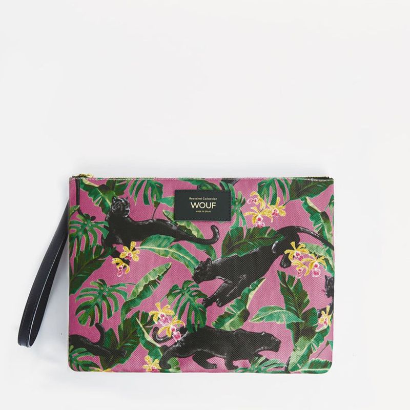 Pochette large XL 26 cm Rose Yucata