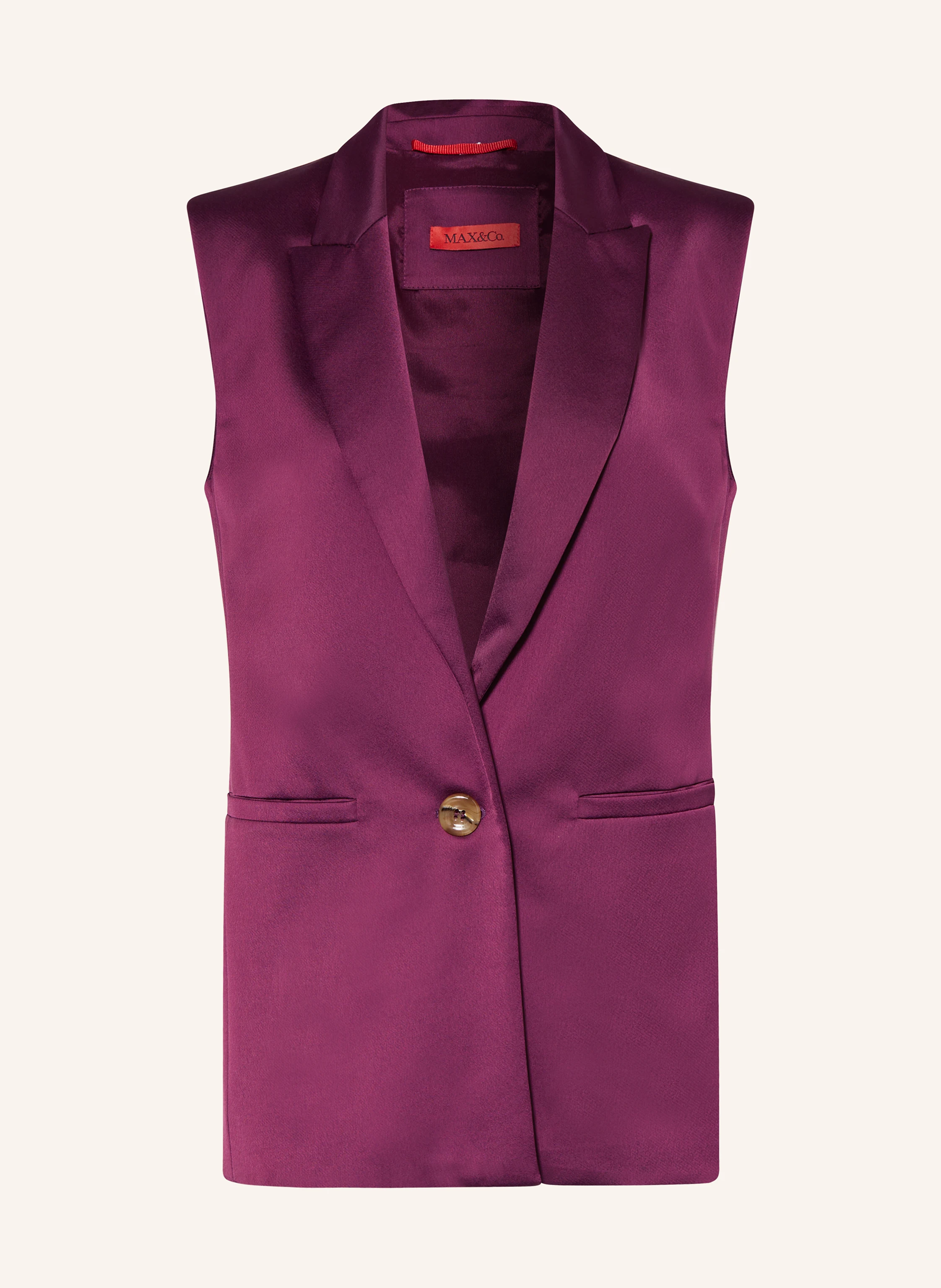 MAX & Co. Satinweste MAONIA