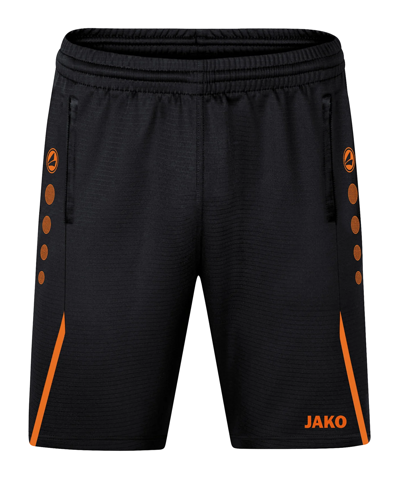 JAKO Challenge Trainingsshort Schwarz Orange F807